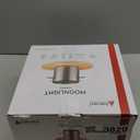 Christmas Tree Stand Base Mini Christmas Tree Holder Xmas Tree Stand Base for 5ft Tabletop Modern Christmas Small Tree Xmas Tree Decoration (Moonlight,White) (Medium)