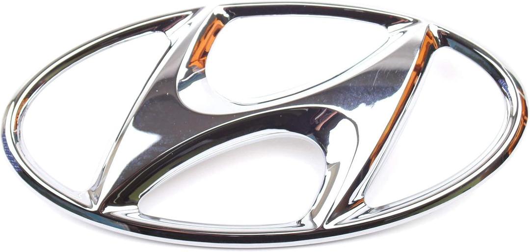 Genuine Front Grille Emblem For HYUNDAI Sonata, Santa Fe, Entourage 863004A910