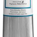 Studio Oil 200 ml Premium Quality Oil Colour Cyan (Primary Blue)