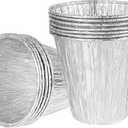 67292 Bucket Liners for Pit Boss 74400 Grease Container Recteq Traeger Z Grills Oklahoma Louisiana Pellet Grill Parts 7 Pack Disposable Tin Foil Drip Cup Replacement Smoker Oil Catcher Accessories