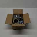 4 Sets 25580 14125A Boat Trailer Axles Bearing Kits, Grease Seals,Spindle Nuts, 2.72" Dust Caps and Rubber Plugs, Cotter Pins, Washers for 5200-7000 lb.Tandem Axles #D42 Spindle