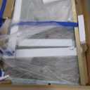 Frameless Pivot Glass Shower Door 42" W  72" H, Pivot Swing Shower Door with 1/4" SGCC Tempered Glass, Brushed Gold