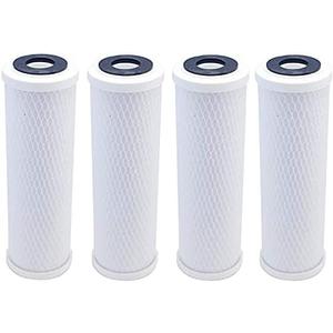 American Water Solutions Set of 4 Compatible for Water Filter GE GXWH04F, GXWH20F, GXWH20S & GXRM10 Multi-Pack, Carbon Block Replacement Cartridge