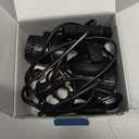 AQQA Aquarium Wave Maker,8W/12W/20W/25W Suction Cup Fish Tank Double Powerhead Pump110V/60Hz Ultra Quiet Submersible Circulation Pump,360+180Adjustable For Freshwater Saltwater (12W)