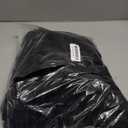 MADIZZ Set of 2 Faux Wool Plush Decorative Throw Pillow Covers 26x26 Inch Black Fluffy Striped Soft Decorative Cushion Cover for Sofa Bedroom Pillow Shell