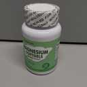 Magnesium Supplement Softgels, Easy Absorption Magnesium Glycinate 500mg, High Bioavailability Magnesium for Sleep & Calm Support, Nervous, Muscle & Bone Health 120 Softgels