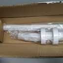Heavy Duty Tension Curtain Rod No Drilling 41-87 Inch One-Click Adjustable