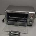BLACK+DECKER Crisp 'N Bake Air Fry Countertop Convection Toaster Oven, Medium Capacity, 4-Slice, 5-in-1, Fits 9 Pizza, 30-Min Timer, Bake, Broil, Air Fry, Toast, Keep Warm, Stainless Steel