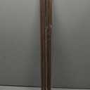 KXLife 2 Pack Spring Tension Curtain Rod for Window 28 to 48 Inch, Adjustable Expandable Small Curtain Tension Rods No Drill for Kitchen, Bathroom, Doorway, Cupboard(Oak)