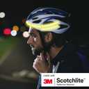 2 x Salzmann Reflective Stickers - Soft stickers for backpacks, bikes, helmets, strollers, etc. - Made with 3M Reflective Material (Green)