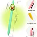 50Pcs Random Different Pens Cute Novelty Gel Pens Aesthetic kawaii Black Ink Pen Ballpoint Pen Accessories for Work Bulk Office Supplies Birthday Party Favor gifts