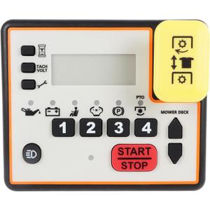 DICMIC 486-0057-00 486-0058-00 Upgrade Control Panel Console Keypad Replacement for Spartan Mowers Carb & EFI RZ-C RZ RZ-PRO RT-PRO RT-HD RZ-HD SRT-HD SRT-SXE SRT-XD KGZ-XD
