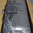 Goose Feather Down Fiber Comforter King Size,100% Organic Cotton Duvet Insert,All-Season Luxury Duvet Insert with Baffle Box Design, 750+Fill Power Hotel Collection Bedding Comforter (Grey)