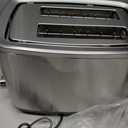 GE 2 Slice Stainless Steel Toaster, Extra Wide Slots for Toasting Bagels, Breads, Waffles & More, 7 Adjustable Shade Settings, Removable Crumb Tray, Countertop Kitchen Essentials, 850 Watts