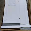 Prepac Elite 32" W Storage Cabinet with Doors and Shelves, White Garage Cabinet, Bathroom Storage with 1 Adjustable Shelf 24.5" D x 32" W x 36" H, WSCR-1005-1