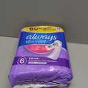 Always Discreet Adult Incontinence Pads for Women, Drier, 6 Drop Long Length, Extra Heavy Absorbency, Pads for Bladder Control Management, Bladder Leaks, & Postpartum Pads, 45ct