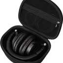 Aproca Case Compatible with Audio-Technica ATH-M50X ATH-M50XGM ATH-M40x ATH-M30x ATH-M20x / Sony MDR7506 Professional Studio Monitor Headphones, Portable Storage Bag for Accessories (Black)