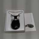 Red Light Therapy for Face and Neck, 7 Color Light Based Face Massager Tool, Portable Skin Care Tool for Firming, Tightening and Lifting (Glossy Black)