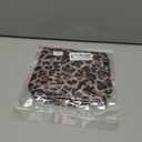 LILLUSORY Womens Long Sleeve Tops Mock Neck See Through Lace Shirts Sheer Going Out Sexy 2026 Fall Fashion Outfits (Small, Leopard)