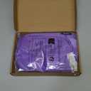 Qomfor Microwave Heating Pad - Large Microwavable Wheat Bag Heat Pack for Neck and Shoulders, Pain Relief, Back Pain, Arthritis, Period Cramps - Reusable Lavender Heating Pad (Purple)
