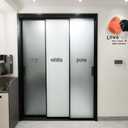 Frosted Glass Window Privacy Film with Tools, Pure, 29.6" x 157.4"