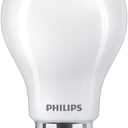 PHILIPS LED 60W A19 8-Pack Ultra Definition (2700K) 800 Lumen (8W = 60W) Dimmable Frosted Flicker-Free Light Bulbs