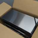 Mueller UltraToast Full Stainless Steel Toaster 4 Slice, Long Extra-Wide Slots for Bagels and Waffles, 6 Browning Levels, LED Display, Cancel/Defrost/Reheat Functions & Removable Tray, Kitchen Gadgets