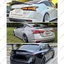Rear Spoiler Compatible with 2019-2024 Nissan Altima Sedan S SV SR SL Rear Trunk Wing ABS Gloss Black R Style Accessories Exterior 2019 2020 2021 2022 2023 2024 (Glossy Black)
