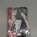 ZERODECO Party Decoration, 21 Pcs Black and Red Hanging Paper Fans Pom Poms Flowers, Garlands String Polka Dot and Triangle Bunting Flags for Minnie Mouse Birthday Parties Baby Showers Wedding