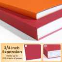 SUNEE Hanging File Folders, 50 Pack Letter Size Hanging File Folders with 1/5-cut Tabs, Stay Organized for Your Home and Office Bulk File, Documents and Paper,10 Assorted Colors