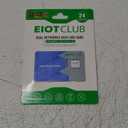 EIOTCLUB Data SIM Card for 360 Days - Compatible with USA Nationwide Networks for Unlocked Security Solar and Hunting Trail Game Cameras IoT Device(USA Coverage, Triple Cut 3-in-1)