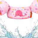 HeySplash Swim Vest for Kids, Toddler Pool Floaties Fit 22-30-40-50-60-66 Lbs, Children Puddle Swimming Jumper Jacket with Safety Buckle, Water Wing Arm Pool Float for Boat Swim Trainer Boy Girl 3-5-6