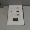 Magnetic Mini Whiteboard for Fridge  Small Dry Erase Board Planning Features  for Home and Office Organization