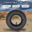 (2-Pack) 11x4.00/4.50-5 Inner Tube 11x6.00-5 Tube