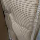 Klear Vu Omega Non-Slip Chair Cushions, Assembled in USA, U-Shaped Skid-Proof Seat Pads for Dining Room, Kitchen, Office, 15"x16" 2 Pack Slub Natural 2 Count
