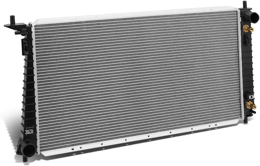 Auto Dynasty Radiator Compatible with 97-98 Ford Expedition F150 F250 4.2L 4.6L AT, DPI 2141 Factory Style 1-Row Cooling Radiator, Aluminum Core