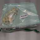 FACULX 3 Pack Deviled Egg Containers with Lid and 8 Pcs Deviled Egg Injector Piping Tool, Egg Organizer for Refrigerator, Fridge Stackable Countertop Portable Egg Platter (Green)