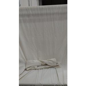 10x10ft Wrinkle Free Ivory Backdrop Curtain for Parties Soft Fabric Drapes Wedding Ivory Curtain Backdrop for Birthday Party Decorations Background for Photography 5x10ft,2 Panels