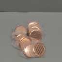 Flower of Life Gold Plated Thin Metal Sticker for Stone Crystal, Adhesive Pyramid Sacred Geometry Metal Energy Decor Sticker,Meditation Decor (Rose Gold, 20mm Diameter)