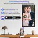 Uhale 32" Extra Large Digital Picture Frame 64GB, WiFi Photo Frames 1920 x 1080 FHD IPS Display with Remote Control, Wall Mounted, Slideshow, Support USB and SD Card, Instantly Share Photos Videos