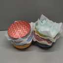 Selamica Ceramic 12 OZ Dessert Bowls Set, Ice Cream Bowls, 4.7 Inch Small Bowls for Ice Cream, Snack, Side Dishes, Microwave Dishwasher Safe, Set of 6 (Assorted Colors)