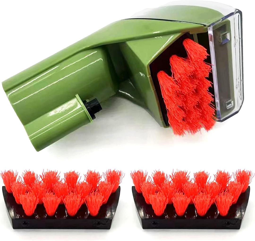 1400B Little Green 3" Tough Stain Brush Tool Replacement for Bissell Little-Green Upright & Portable Carpet Cleaners for 1400B 1425 3860 4075 1400W 1400 1844 2290A Series, 1 Brush, 2 Replacement Brush