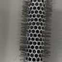 Round Brush for Blow Drying - Extra Small Ceramic Thermal Ionic Roller Brush for Sleek, Salon Blowout - Lightweight Round Hair Brush for Precise Styling and Manageable Hair (Bristle 1.7in, Barrel 1in)