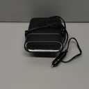 Car Heater Defogger, Fast Heating 12V Safe 360 ​​Degree Adjustment Ergonomic Car Defroster Defogger Heater for Winter (Black)