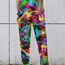 Goodstoworld Mens Cool Joggers Pants 3D Novelty Casual Sweatpants with Drawstring (M)