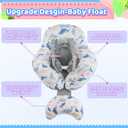 Baby Pool Float with Sun Canopy Inflatable Toddler Swimming Float with Anti-Backflip Tail Infant Pool Floaties for Ages of 6-30 Months (X-Large, Camo)