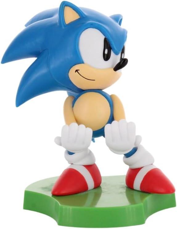 Exquisite Gaming Sonic Controller Phone Holder Stand, Collectible Earbuds Organizer