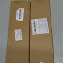 4 Pack Drawer Dividers for Clothes, Adjustable Plastic Kitchen Drawer Organizer 10.8-20.1 Inch, Expandable Drawer Separators for Utensils Cutlery Dress, Clear Black