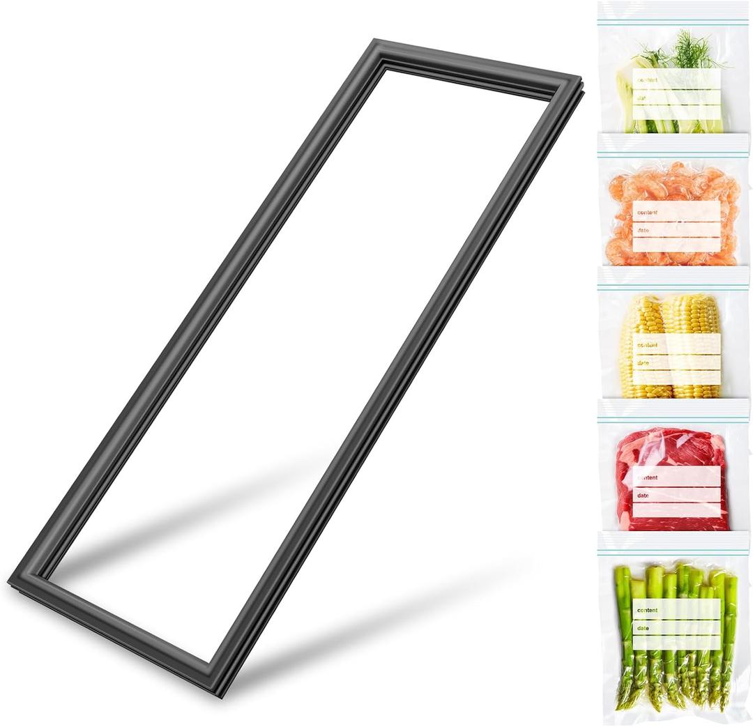 UPGRADED 241786009 241786013 Refrigerator Door Gasket Replacement Compatible with Frigidaire Electrolux Refrigerators, Replaces AH2581497 PS2581497 Side-By-Side Refrigerator Fresh Food Door Seal