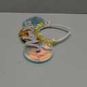 Yean Light Up New Year Headband Mouse Ears Headbands Bow Kot Hair Accessories for Women (Gold-Color Light, One size)